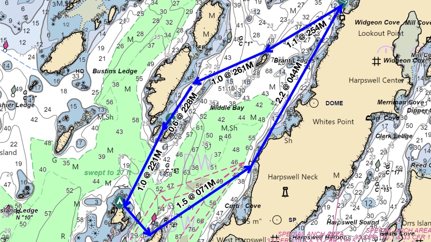 A meander from Lookout to Little Whaleboat