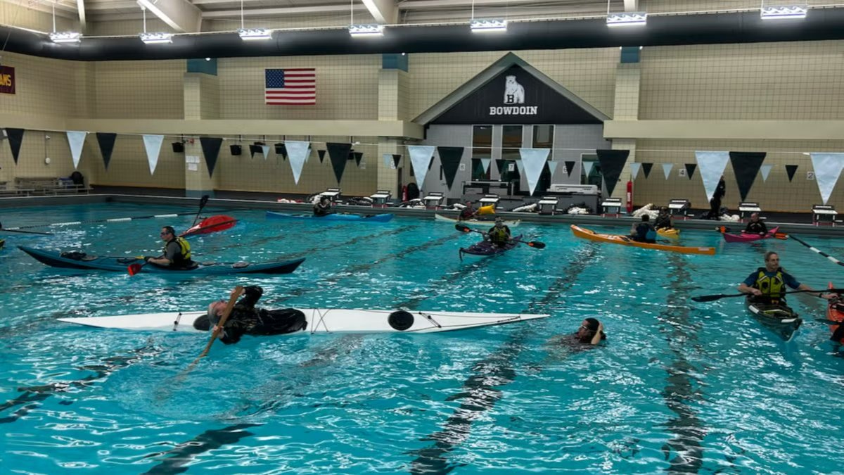 Pool Session at Bowdoin College