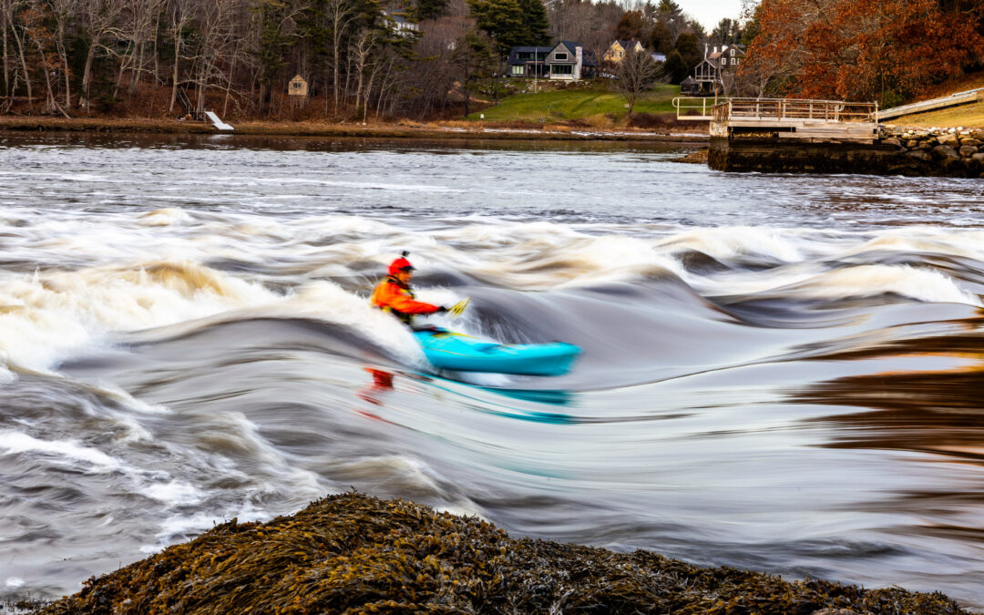 Sheepscot Falls Surfing