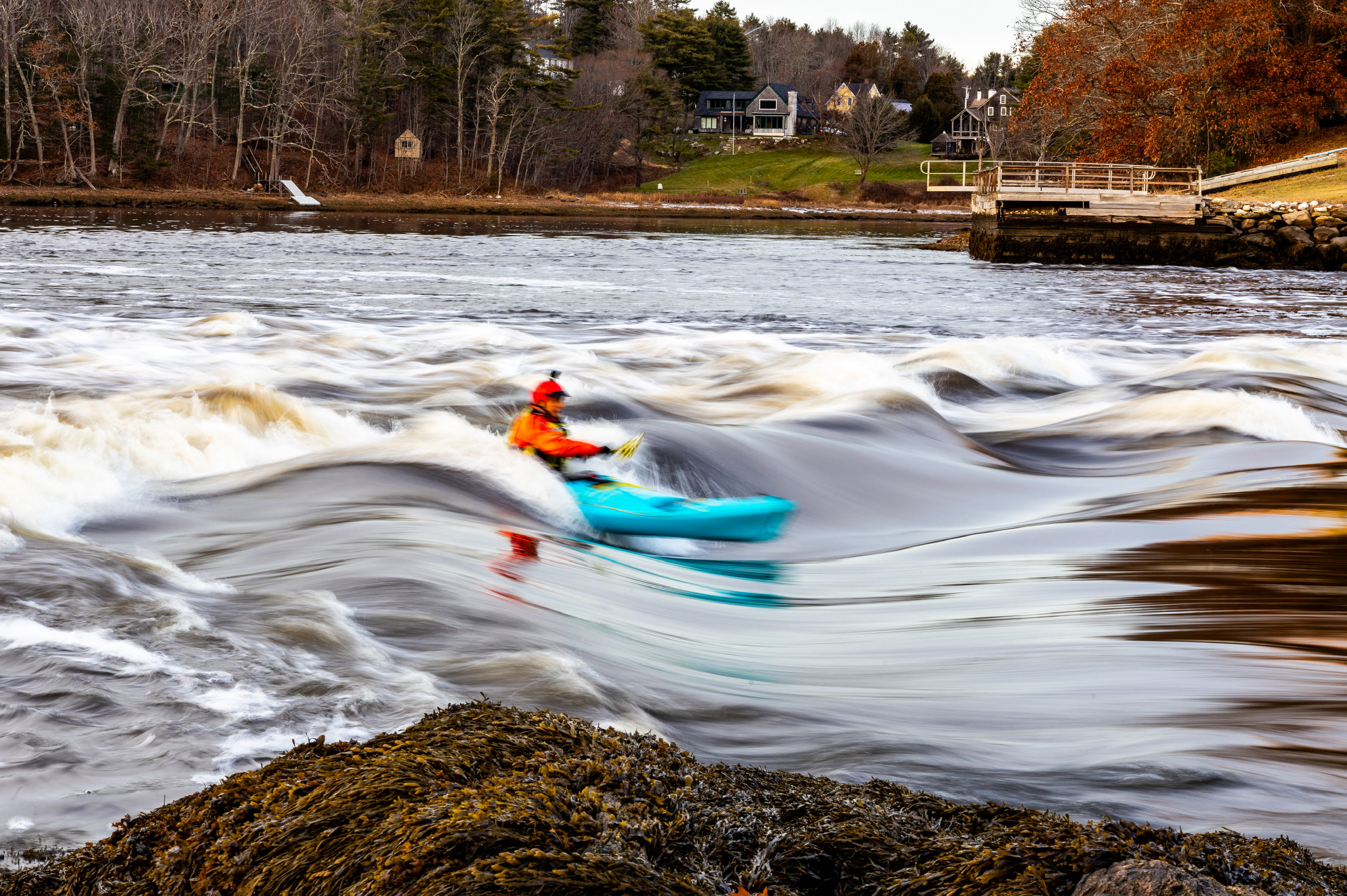Sheepscot Falls Surfing