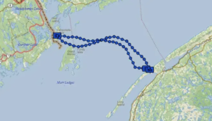 Paddling Across the Bay of Fundy